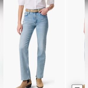 NWT Rag and Bone Harlow Straight Leg Jeans Delaney Light Blue 29